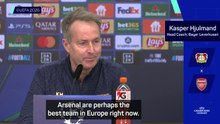 Hjulmand labels Arsenal as 'best team in Europe'