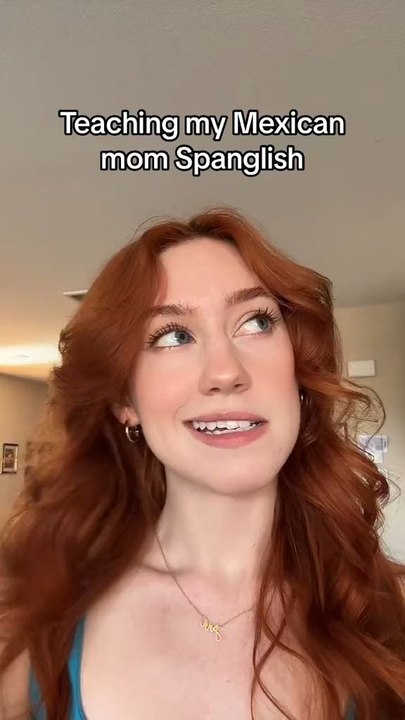 All my spanish goes out the window when I speak to my mom