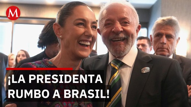 Sheinbaum alista viaje para acuerdos concretos con Lula da Silva