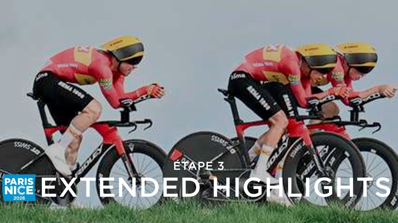 Paris-Nice 2026 - Stage 3 - Extended Highlights