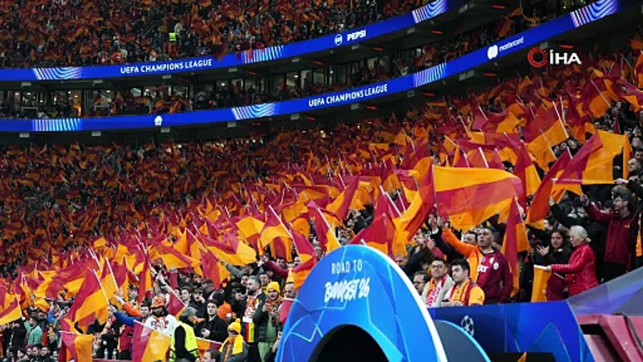 UEFA Şampiyonlar Ligi: Galatasaray: 1 - Liverpool: 0 (İlk yarı) | Ajansspor | IHA