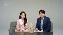 [No Cut] Park Shin-hye and Hyun Bin Play Jenga | Memories of the Alhambra | Netflix [ENG SUB]