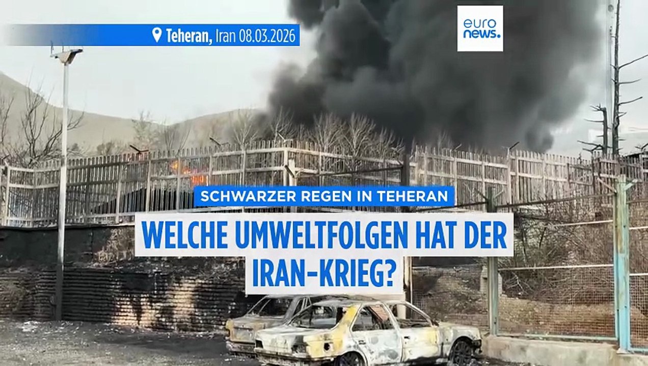 Schwarzer Regen über Teheran: Verheerende Kriegsfolgen für Gesundheit und Umwelt