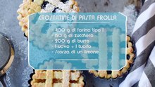 Crostatine di pasta frolla