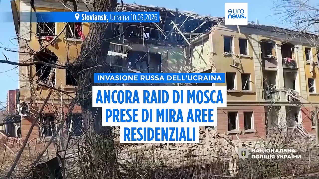 Guerra in Ucraina: attacco russo su Sloviansk, Kiev colpisce Bryansk