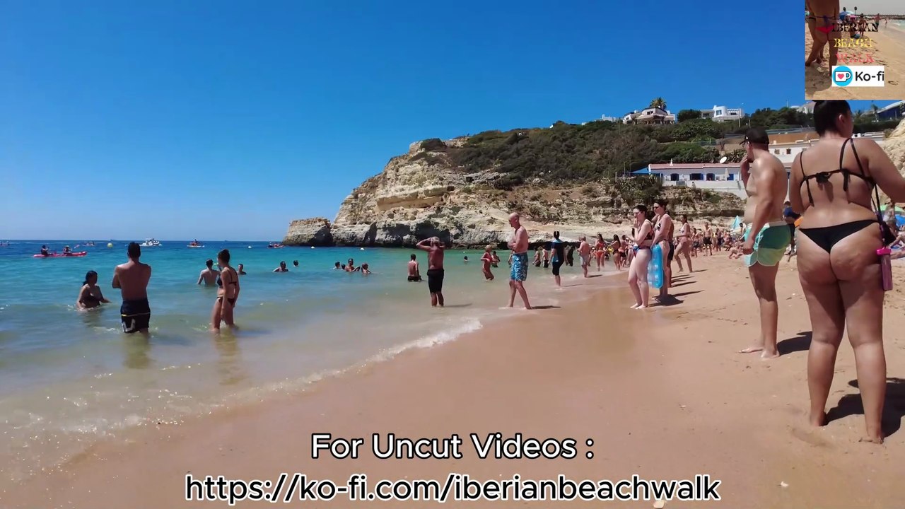 Iberian Beach Walk 2026 | Benagil 4K Portugal Beach