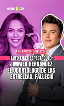 La farándula colombiana lamenta hoy la partida de Jimmer Hernández, el profesional detrás de las sonrisas de famosas como Lina Tejeiro, Paola Jara y Greeicy.
