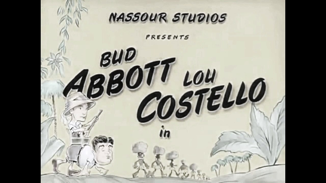 AFRICA GRITA  (RESUBIDA Y CORREGIDOS LOS SUBTITULOS EN ESPAÑOL) 1949 - V.O.S.E. (ABBOT Y COSTELLO) - PLSYLIST: COMEDIAS DE CULTO - VOLVIENDO AL CINE DEL BARRIO