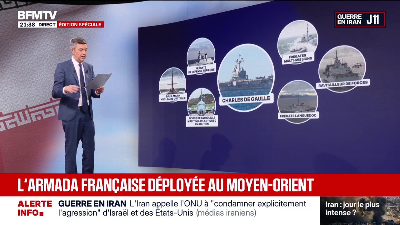 Guerre au Moyen-Orient: les détails de l’armada française déployée au Moyen-Orient