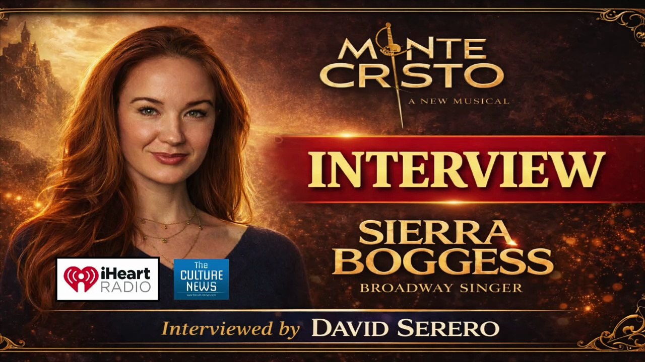 Sierra Boggess interviewed by David Serero - The Culture News Radio show on iHeart Radio (2026)