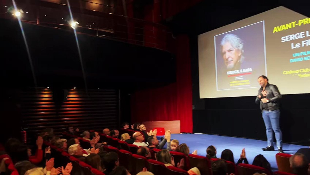 David Serero appelle Serge Lama durant l'avant-premiere de Serge Lama : Le Film (2026)