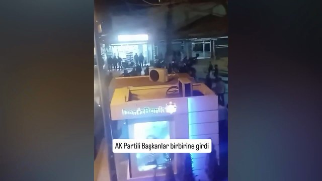 AKP'li başkanlar birbirine girdi: Küfür ve hakaretler havada uçuştu