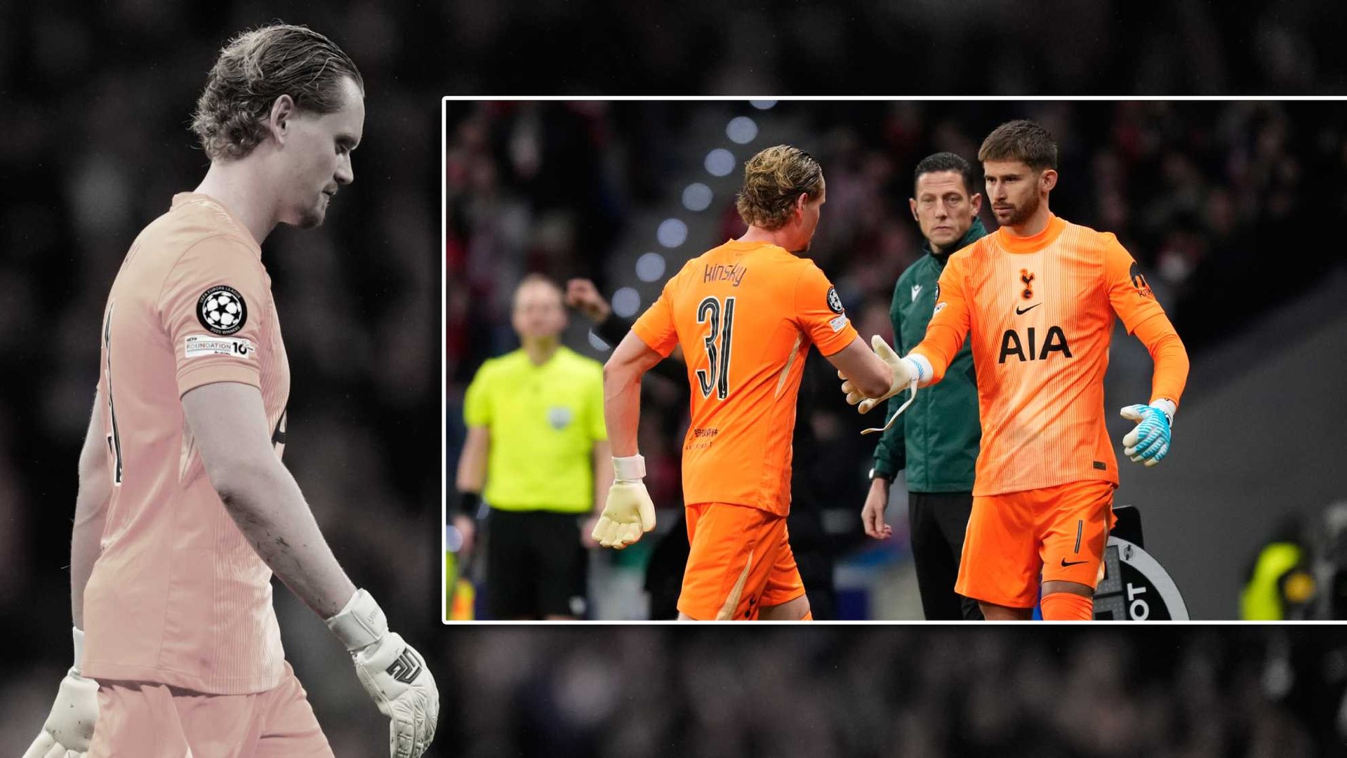 Surrealista: dos cantadas increíbles del portero... ¡y Tudor le cambia en el minuto 17!<br>