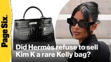 Did Hermès refuse to sell Kim Kardashian a rare Kelly bag for North West?