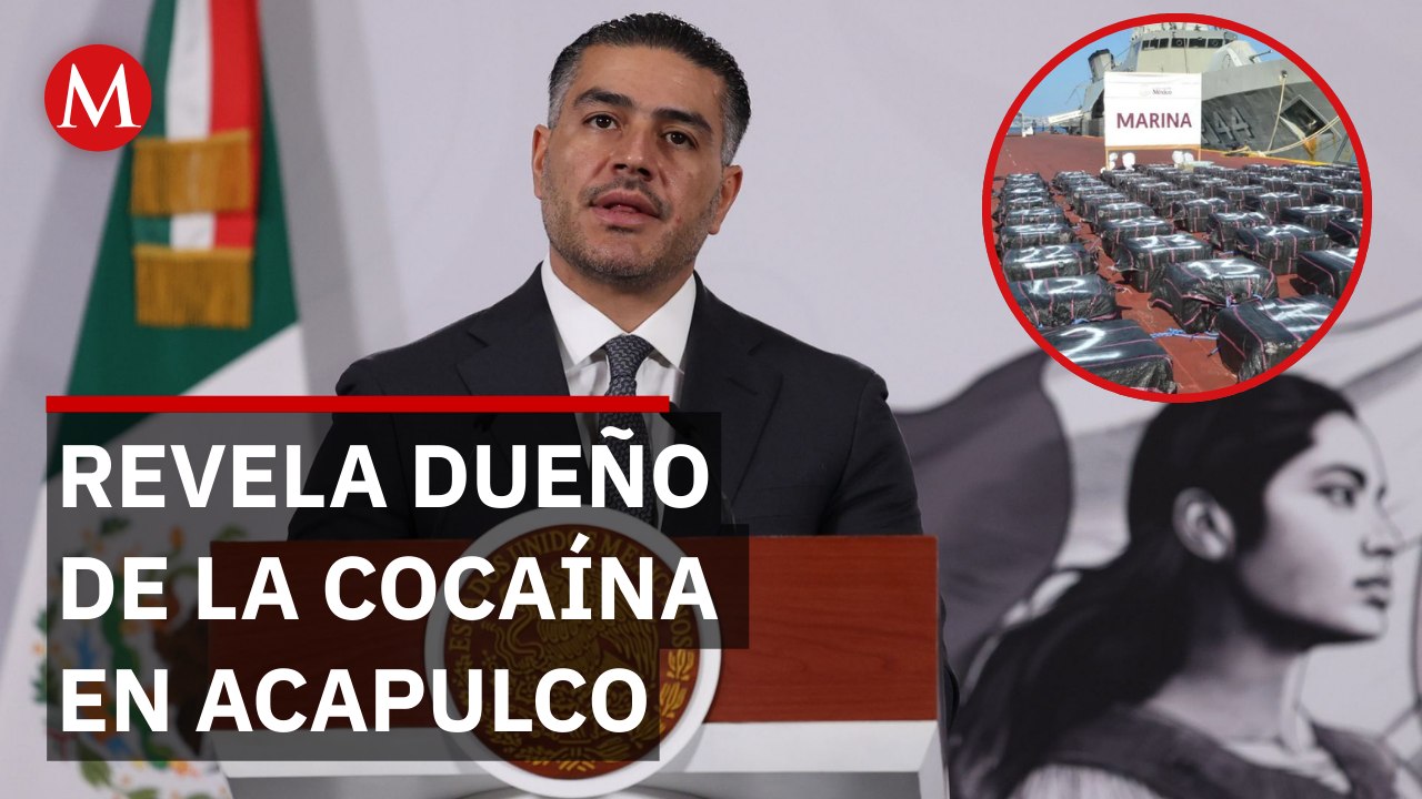 Harfuch revela nexos del Cártel de Sinaloa en costas de Acapulco