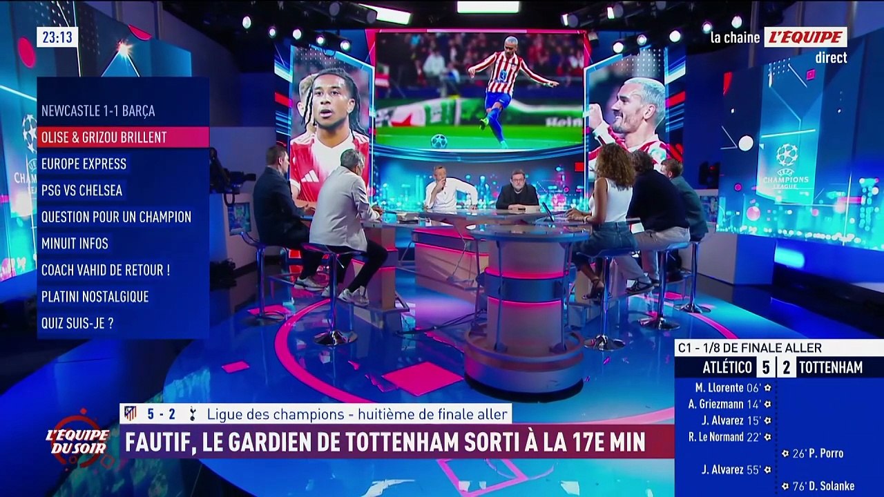 David De Gea vole au soutien d'Antonin Kinsky après ses deux boulettes contre l'Atlético - Foot - Ligue des champions - Tottenham