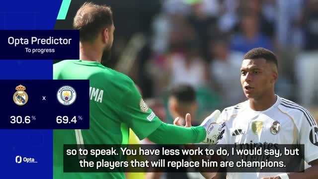 No Mbappe for Real Madrid an 'advantage' for Man City - Donnarumma