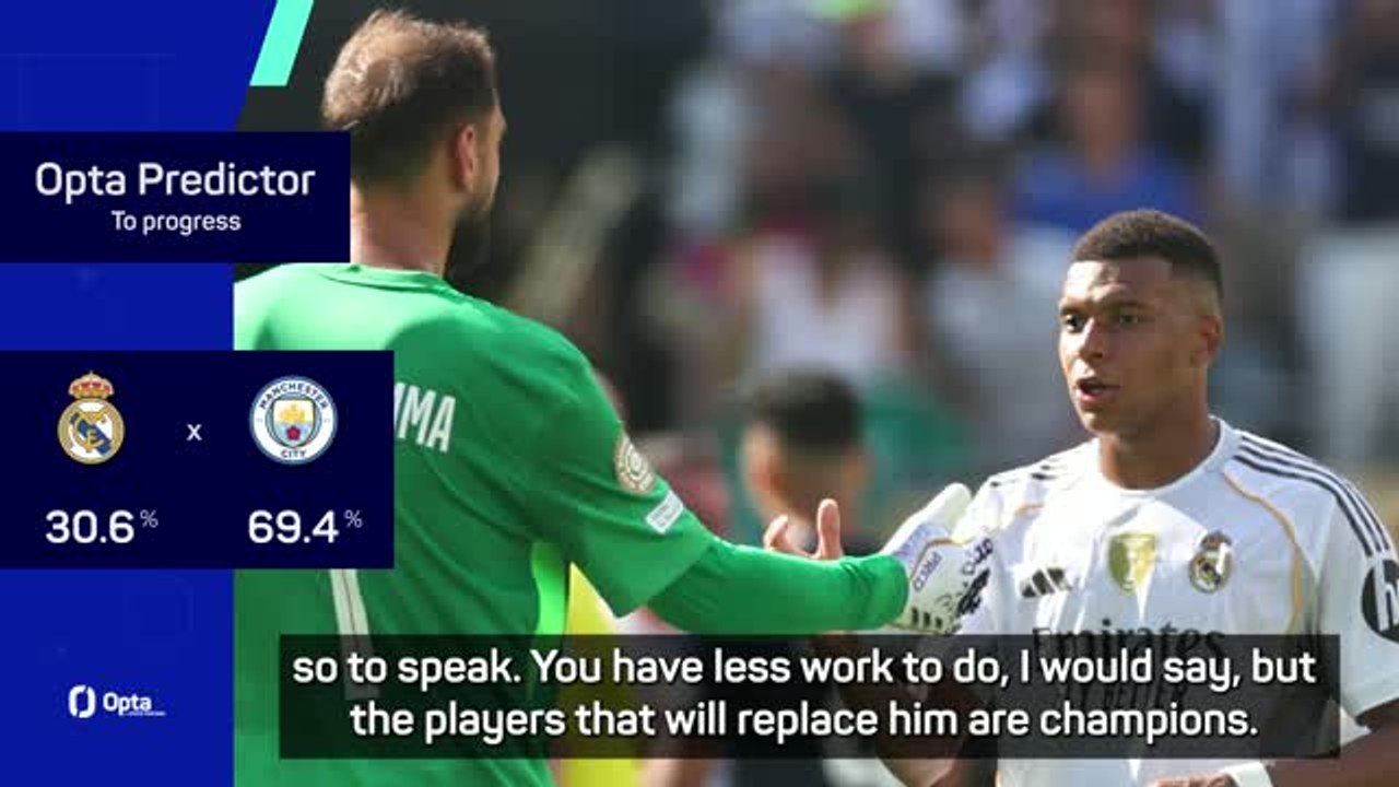 No Mbappe for Real Madrid an 'advantage' for Man City - Donnarumma