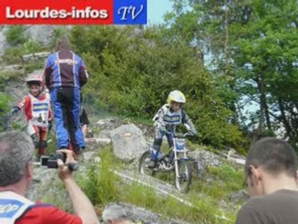 Championat de France Moto Trial à Lourdes