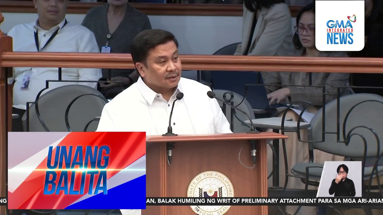 Hiling ni Sen. Jinggoy Estrada sa Sandiganbayan na payagan siyang bumiyahe abroad, tututulan ng DOJ | Unang Balita