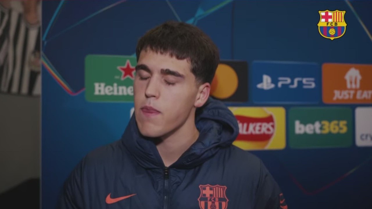 Declaraciones deL FC Barcelona tras el Newcastle 1 - 1 FC Barcelona