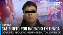 Capturan a otro sujeto por incendio en una tienda de Chalco donde Henry resultó herido