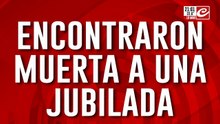 Encontraron muerta a una jubilada