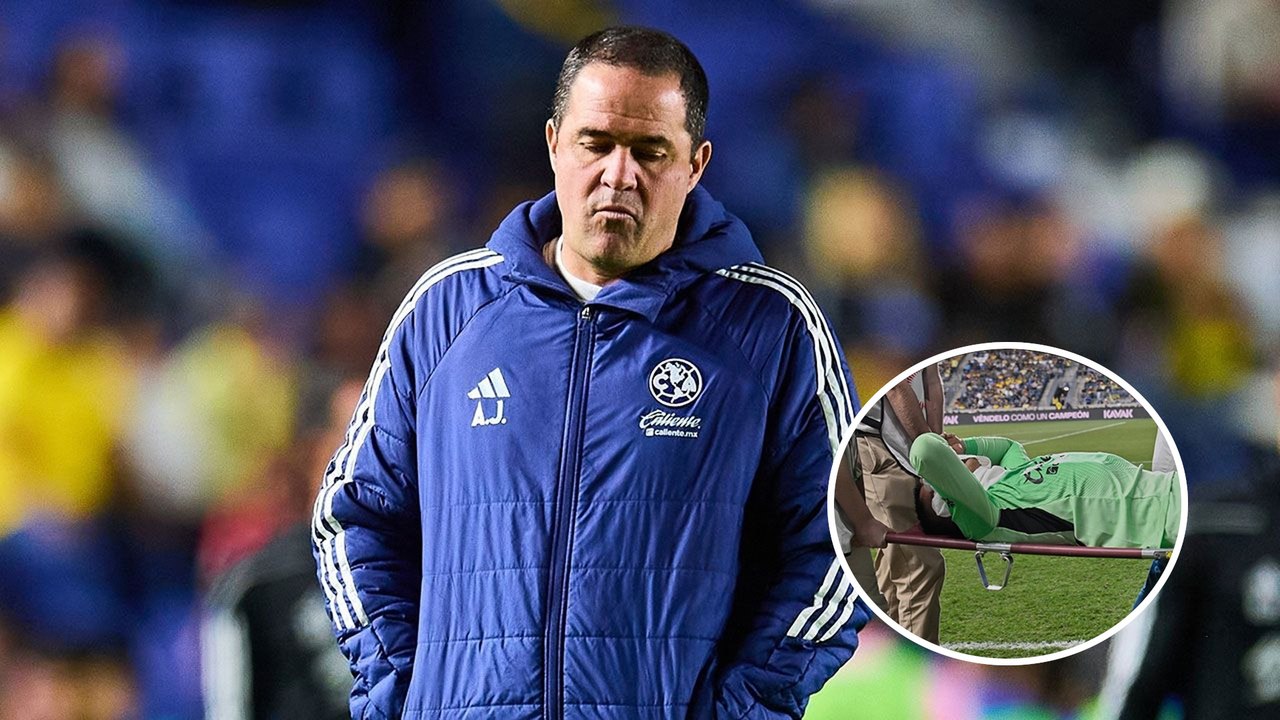 André Jardine ofrece el reporte preliminar de la fuerte lesión de Malagón: "Una lesión grave"