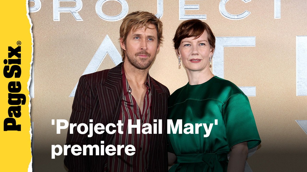 Ryan Gosling, Sandra Hüller, and more celebrities attend the 'Project Hail Mary' premiere