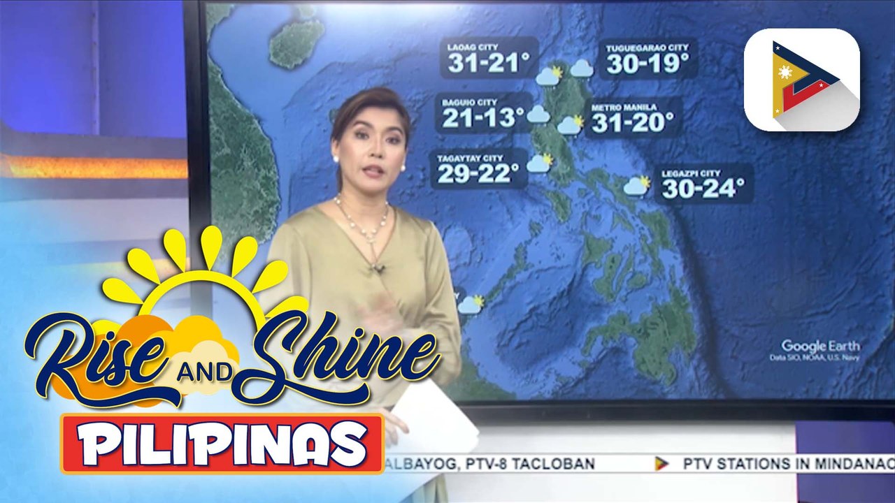 Trough ng bagyo sa labas ng PAR, nagpapaulan sa ilang bahagi ng Visayas at Mindanao
