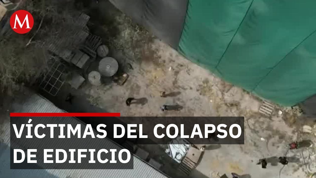 Familias esperan cuerpos de trabajadores tras derrumbe de edificio en la alcaldía Cuauhtémoc