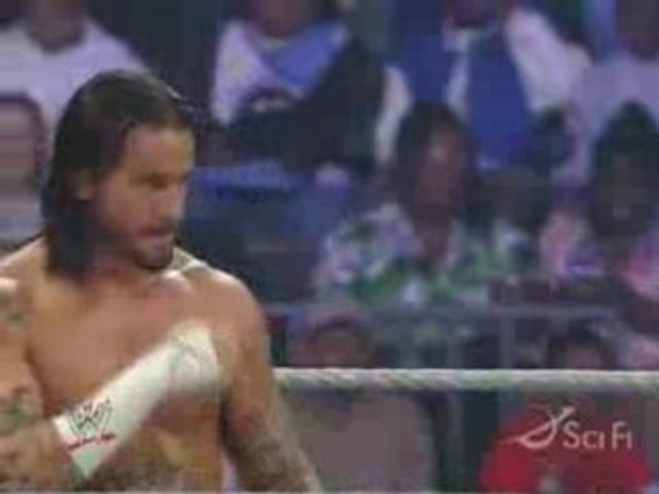 CM Punk vs Chavo Guerrero 27/5/08 pt1