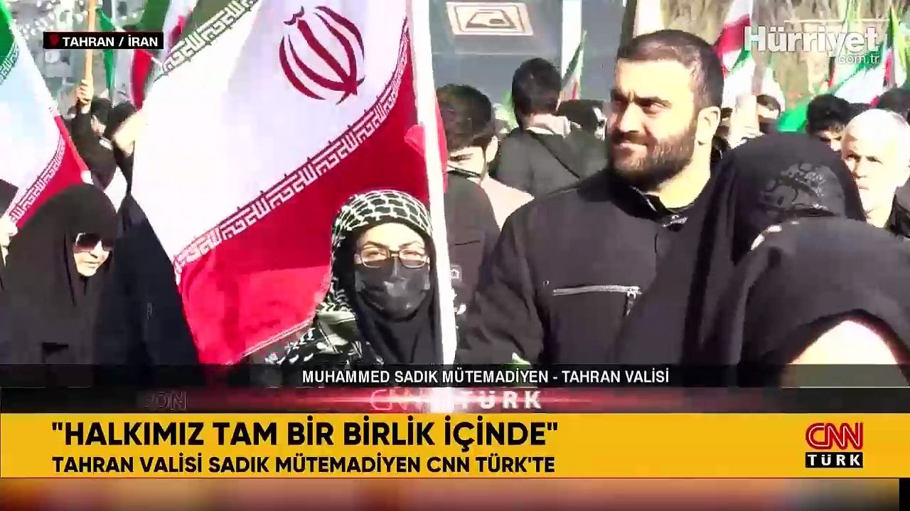 Tahran valisi CNN TÜRK'e konuştu