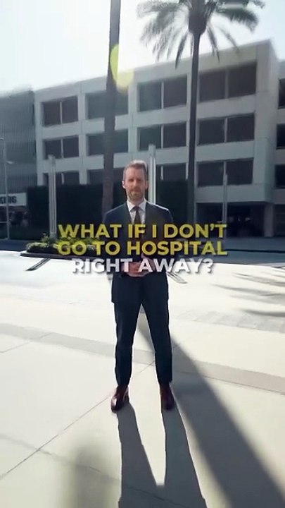 What if you didn’t go to the hospital right away after the accident?⁠