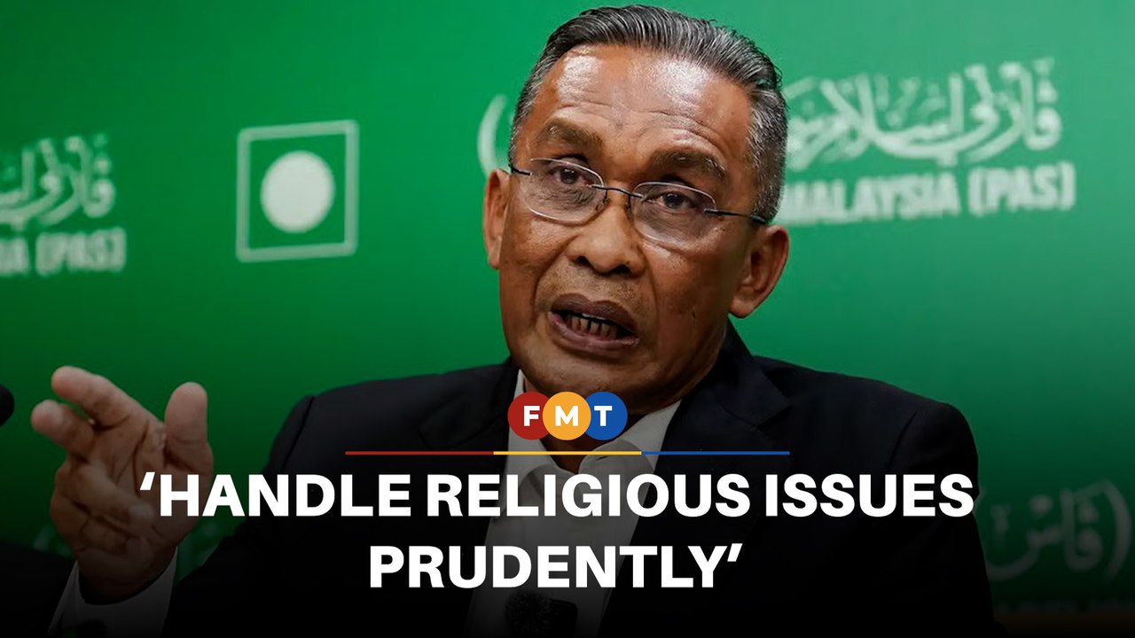 Handle religious issues prudently, says PAS