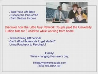 Little Guy Network Couple helps you escape the pain of 9-5