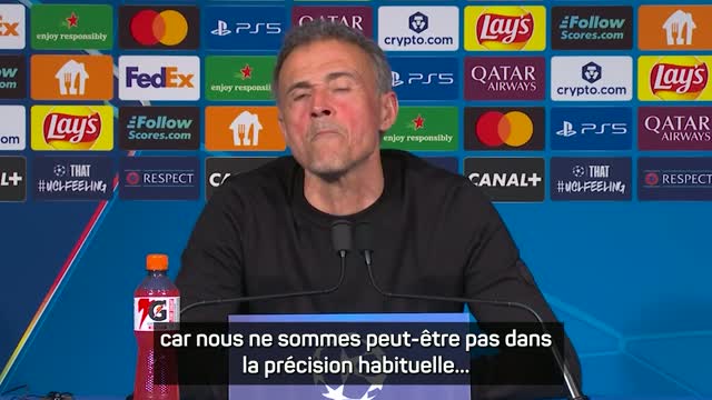PSG - Enrique : "La résilience est un mot qui définit bien notre équipe"