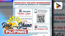 Quezon City LGU, ipatutupad din ang 4-day work week