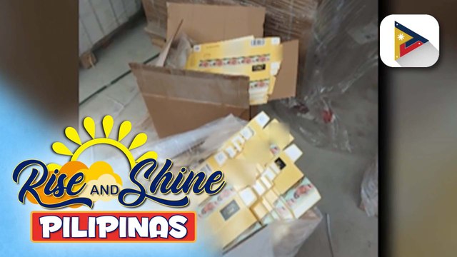 BIR, nakumpiska ang mga materyales sa paggawa ng mga ilegal na sigarilyo sa Apalit, Pampanga