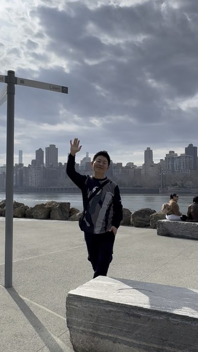 Nelson Wang visited the Astoria waterfront in Queens on March 11, 2026.