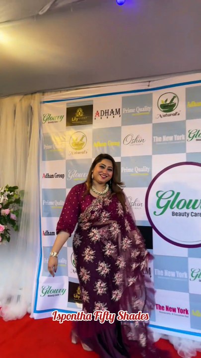 শাড়ি পরে চলে গিয়েছিলাম কোথায়?? . . Grand Opening of The New York Restaurant  📍 Mirpur 12, Kalsi