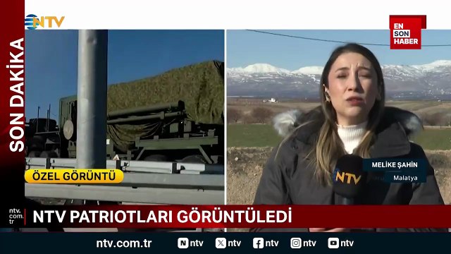 Malatya'da kurulacak Patriot Hava Savunma Sistemi görüntülendi
