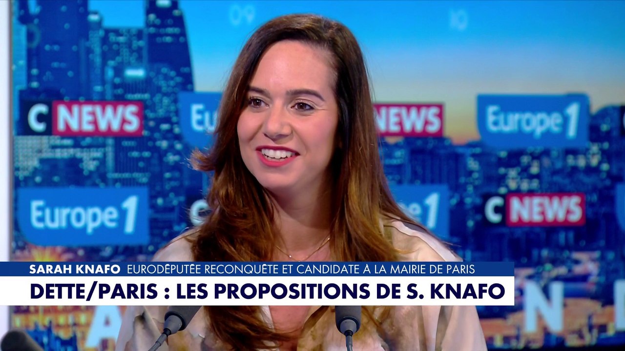 Sarah Knafo : «Même les fonctionnaires trouvent qu'il y a trop de fonctionnaires»