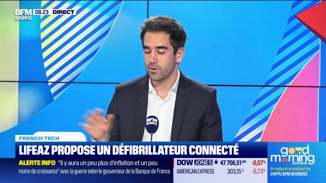 French Tech : Lifeaz propose un défibrillateur connecté - 11/03