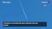 Yüksekova semalarında gece-gündüz devriye nöbeti