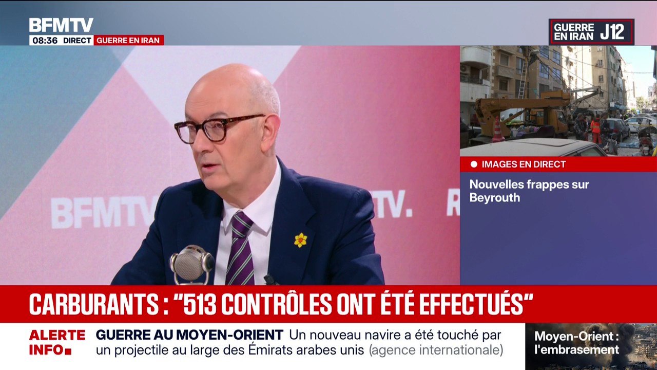 Hausse des prix des carburants: "Je ne peux pas empêcher un distributeur de hausser les prix", déclare Roland Lescure, ministre de l'Economie et des Finances