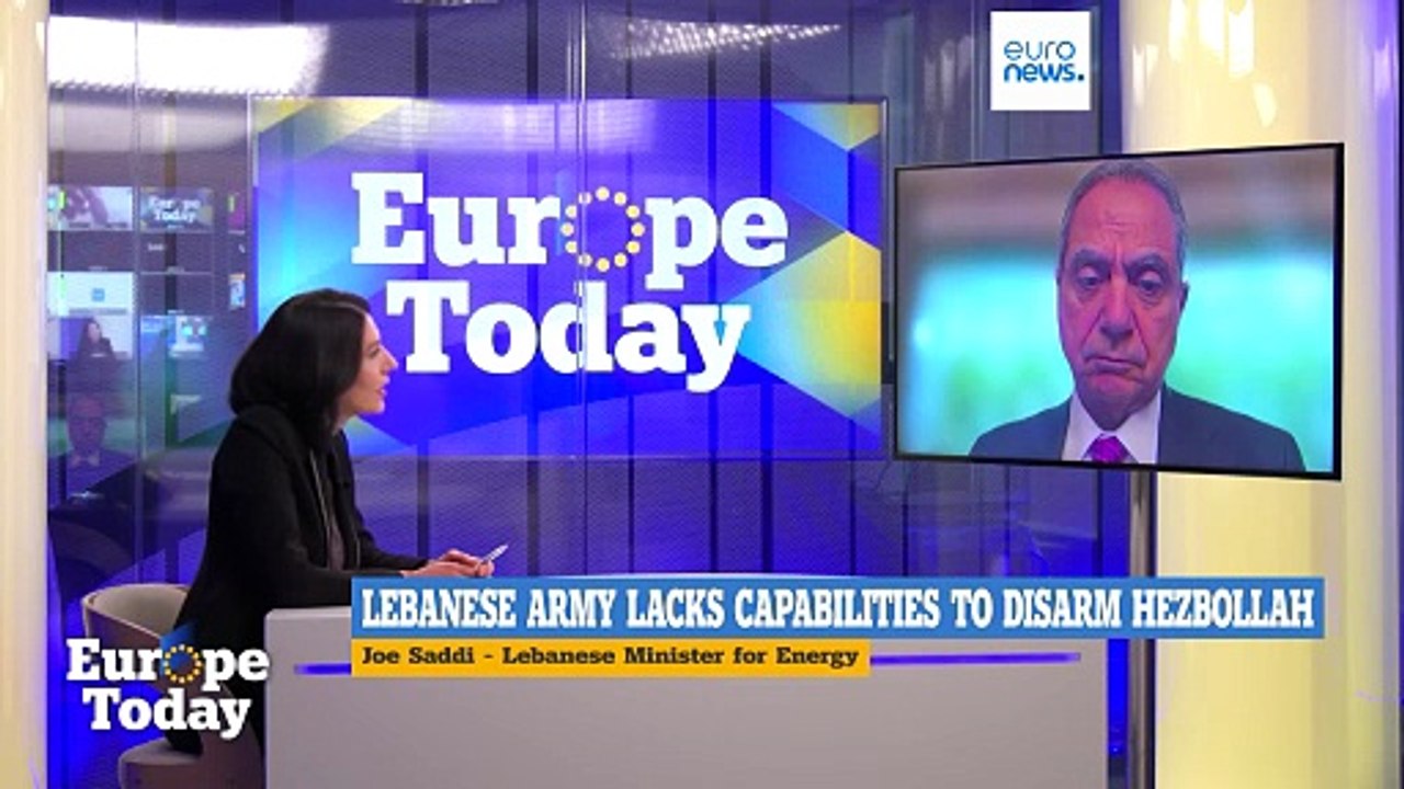 Cutting off Iranian lifeline for Hezbollah is critical, Lebanese minister tells Euronews