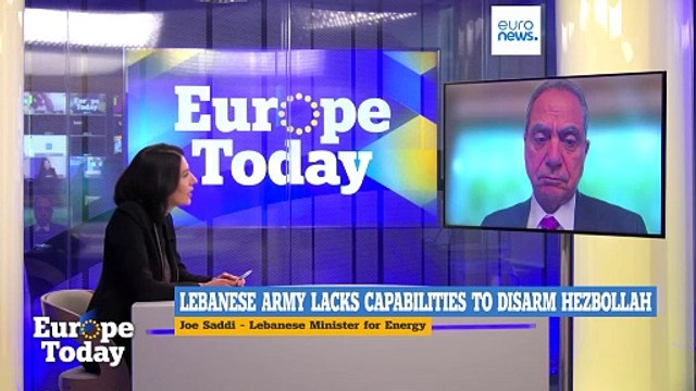 Cutting off Iranian lifeline for Hezbollah is critical, Lebanese minister tells Euronews