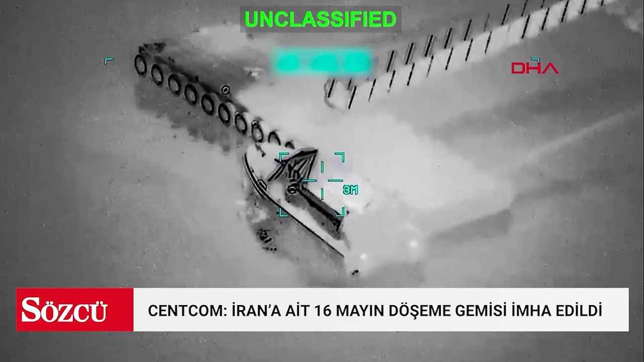 CENTCOM: Hürmüz Boğazı yakınlarında İran'a ait 16 mayın döşeme gemisi imha edildi