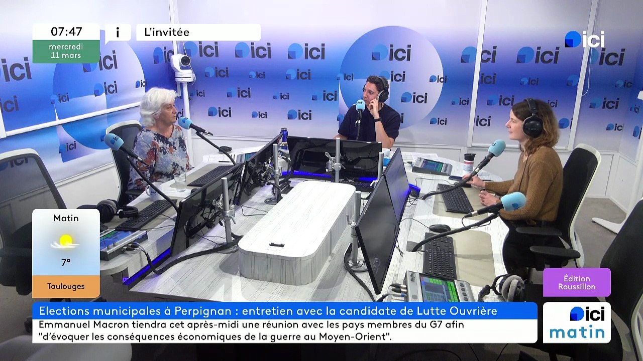Pascale Advenard, candidate LO-Le camp des travailleurs à Perpignan,  veut accompagner les classes populaires de Perpignan